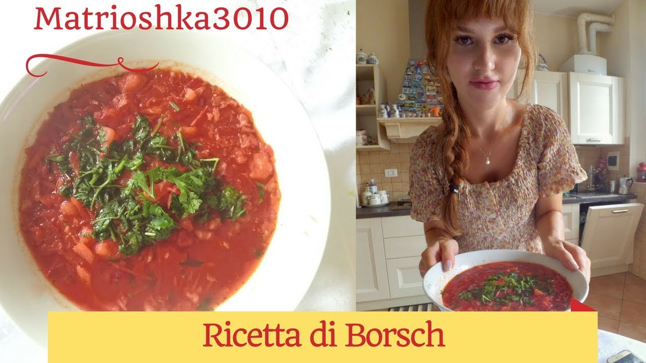 Ricetta- Zuppa Borsch 