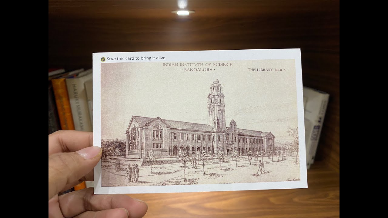 IISc History - Postcard