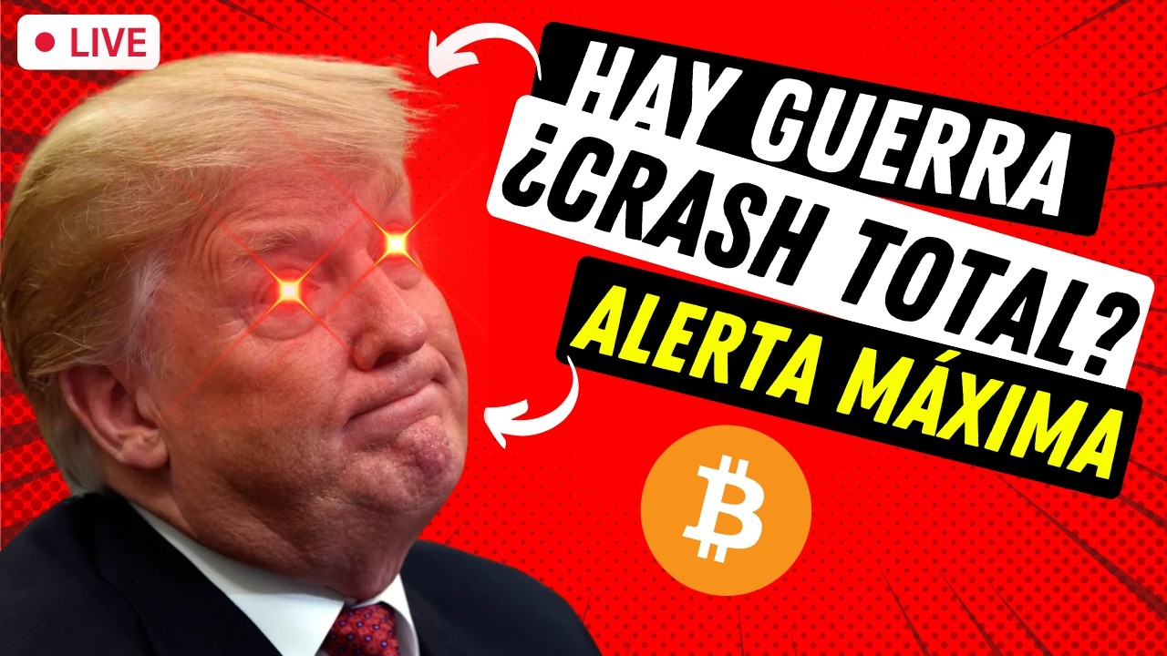 🔴 EN VIVO: BITCOIN CAE Y ORO SUBE ➤ CIERRA EL ESTRECHO DE ORMUZ