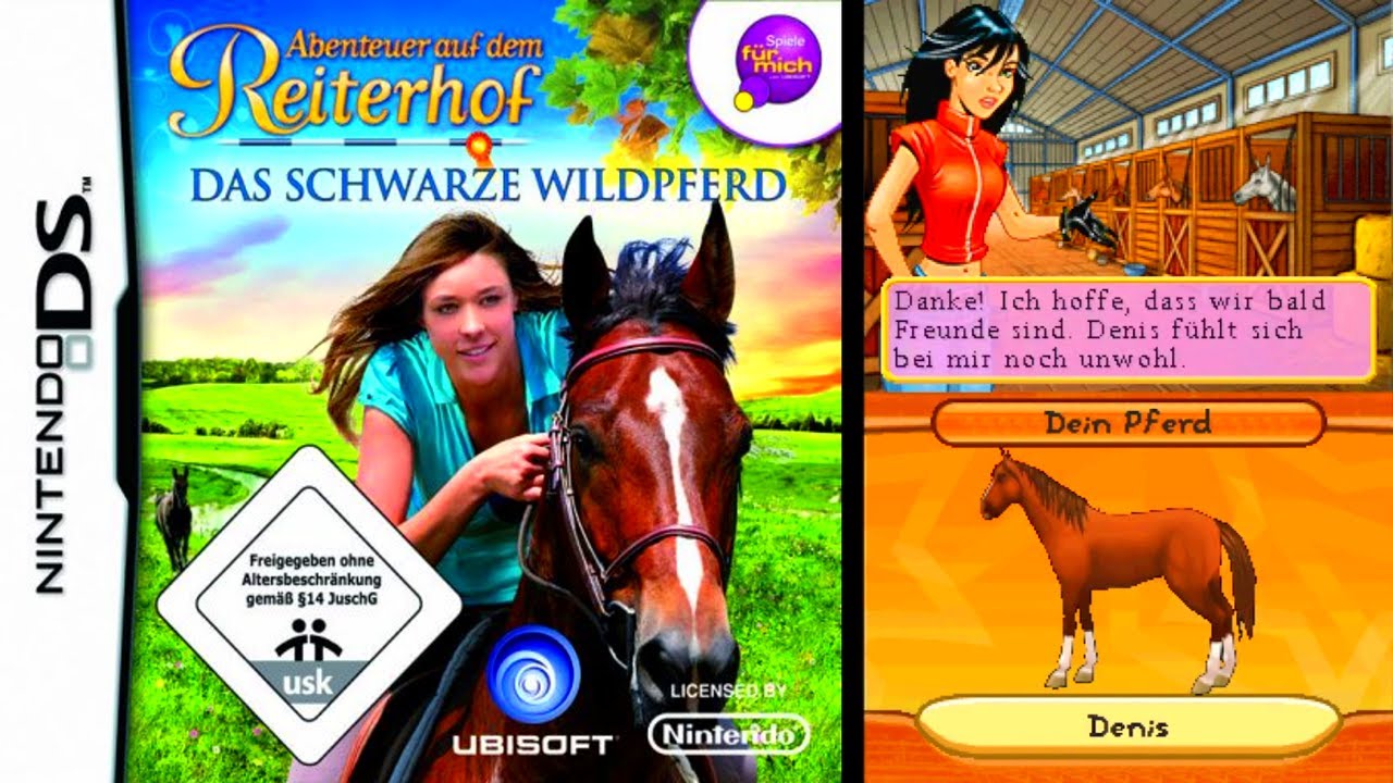 Abenteuer auf dem Reiterhof: Das Schwarze Wildpferd | Nintendo DS | Folge: 9 | Sophies Freunde