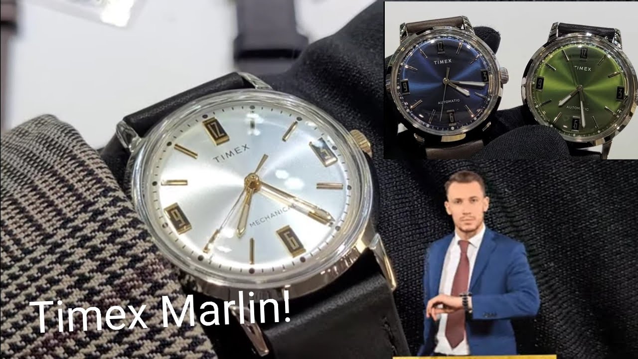 數.位年代：天美時Timex 自動同手上鍊手錶，最平HK$13xx 可入手！/ 時輪坊 Timex Marlin Automatic & Mechanical Watches!