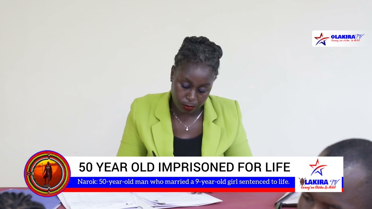 NAROK 50 YEAR OLD IMPRISONED FOR LIFE.