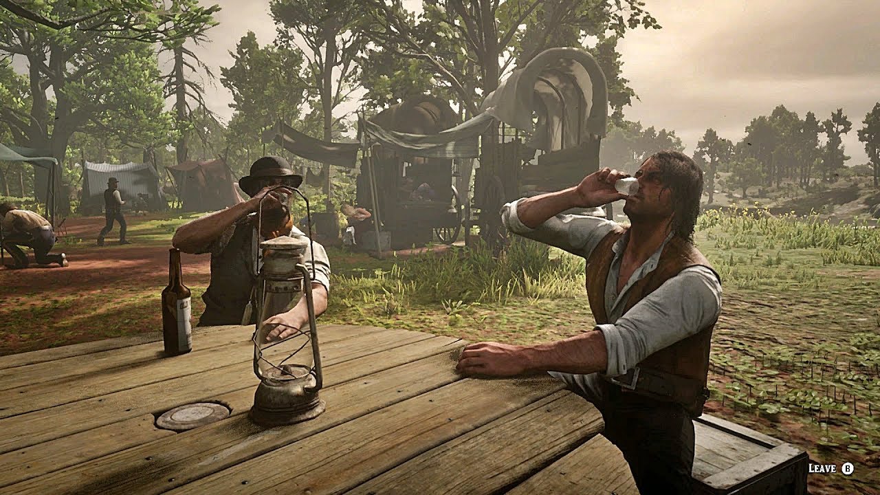 John complains about Abigail to Javier / Hidden Dialogue / Red Dead Redemption 2