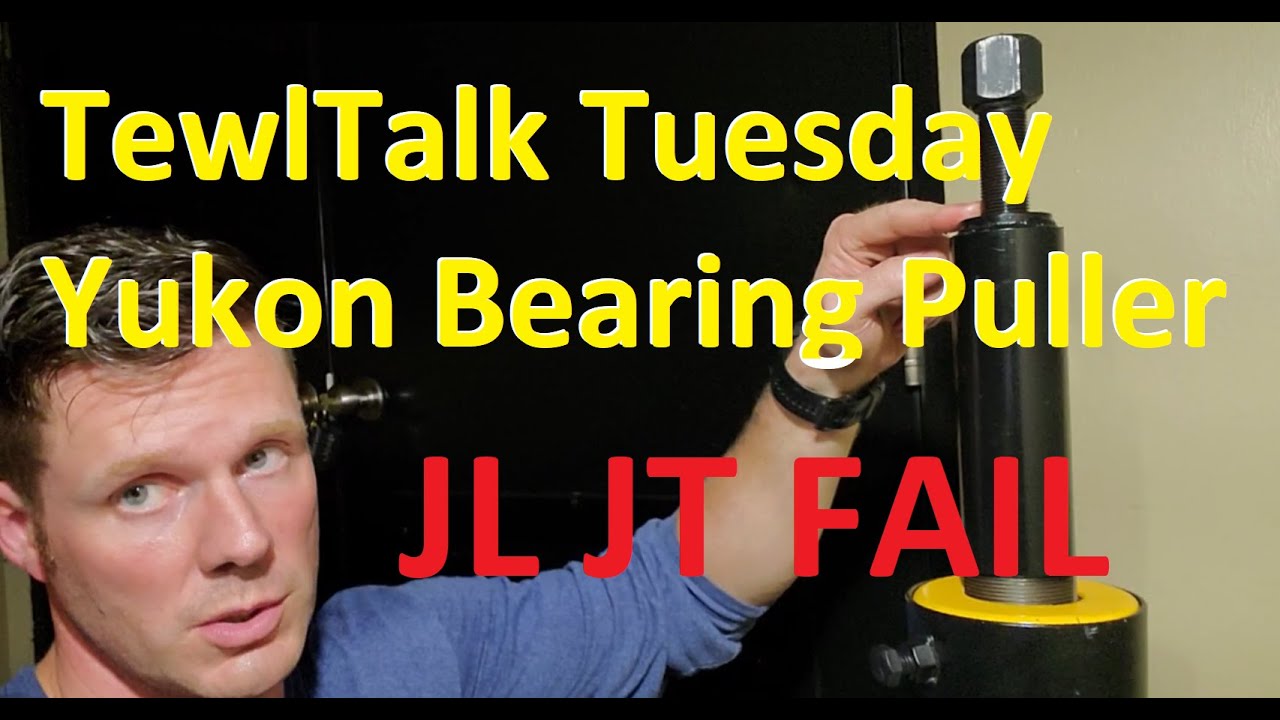 FAIL Yukon Gear Bearing Puller Tool *Does not work on JL JT Rubicon Diff M210 M220. TTT