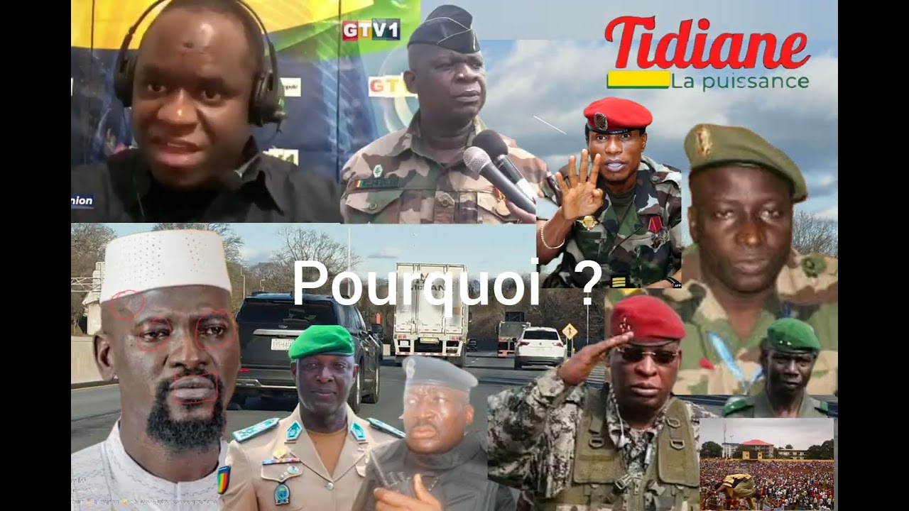 🚨 GTV1 life  :Pourquoi  pas Gl Sekouba Konaté , Moussa Keita  mais plutôt Dadis , Colonel Lamah ...?