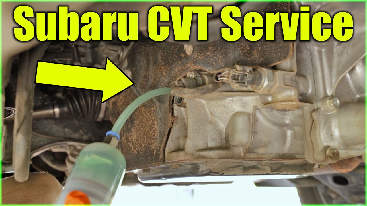 Трансмиссия Subaru TR580: замена жидкости CVT