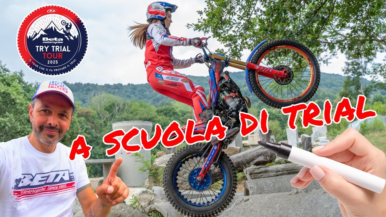 TRY TRIAL BETAMOTOR - PRIMI PASSI SULLA MOTO DA TRIAL