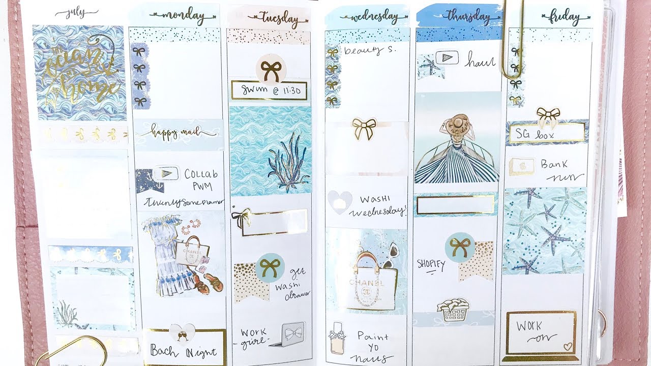 Plan With Me || Collab With TwentySomethingPlanner!!! || B6 Vertical Feat. PlanningWorld