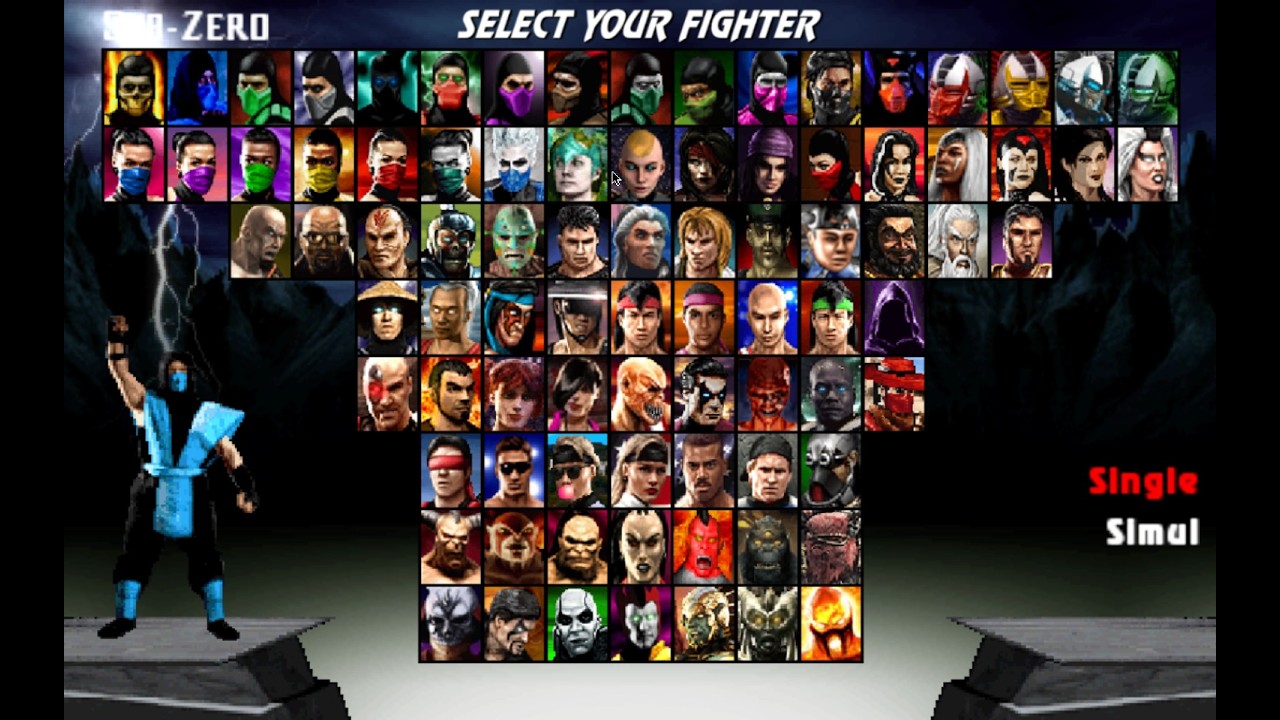 Обновление Mortal Kombat Kollection 2026: Sub Zero MK 1