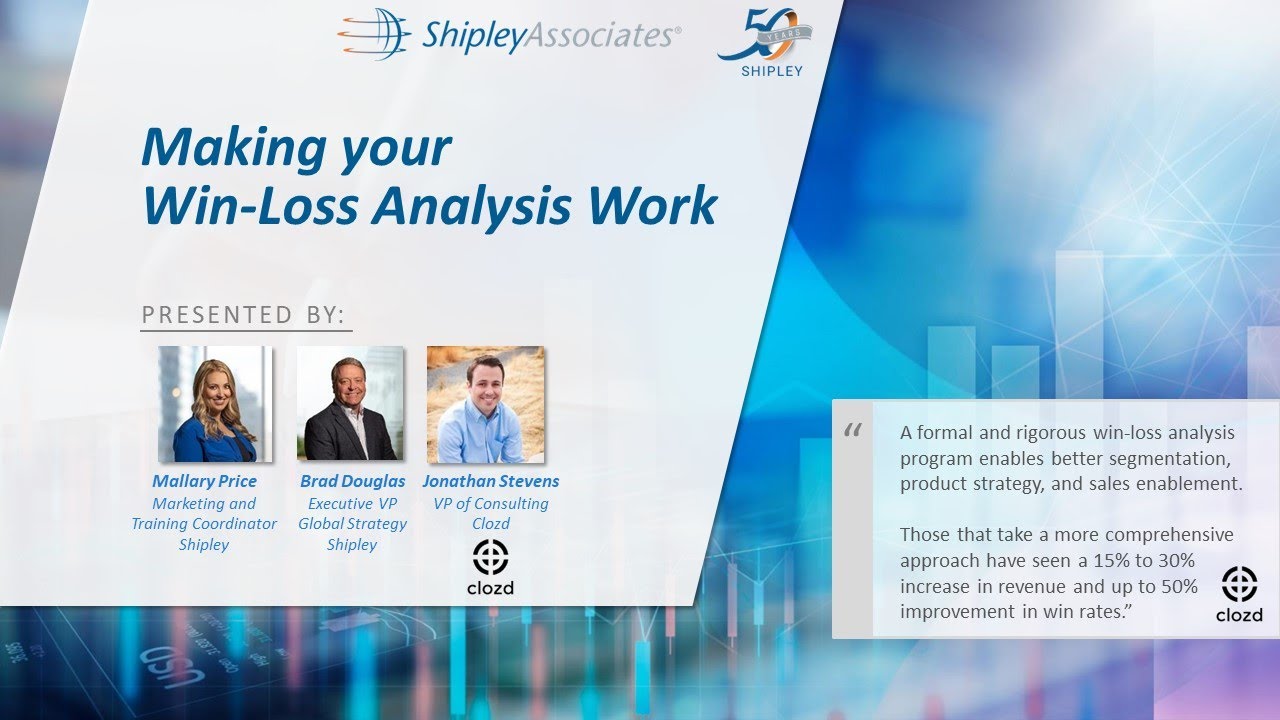 Making Your Win-Loss Analysis Work - Oct 2022 Webinar