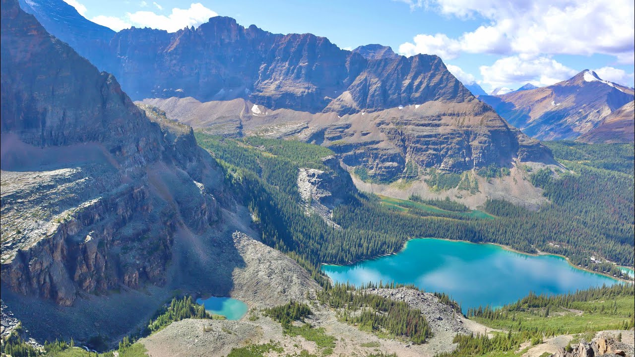 Lake O Hara To Lake Oesa via Wiwaxy Gap.