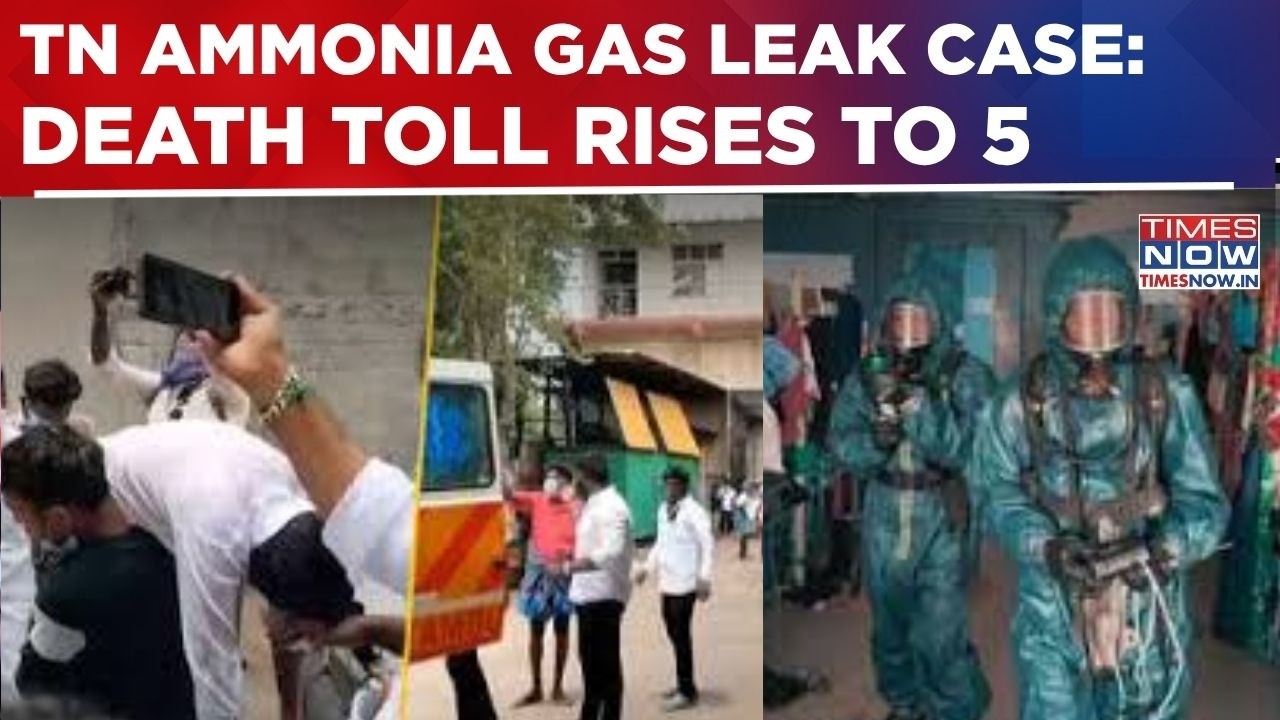 Tamil Nadu Ammonia Gas Leak Case: Death Toll Rises To 5, 74 Hospitalised | Latest Updates