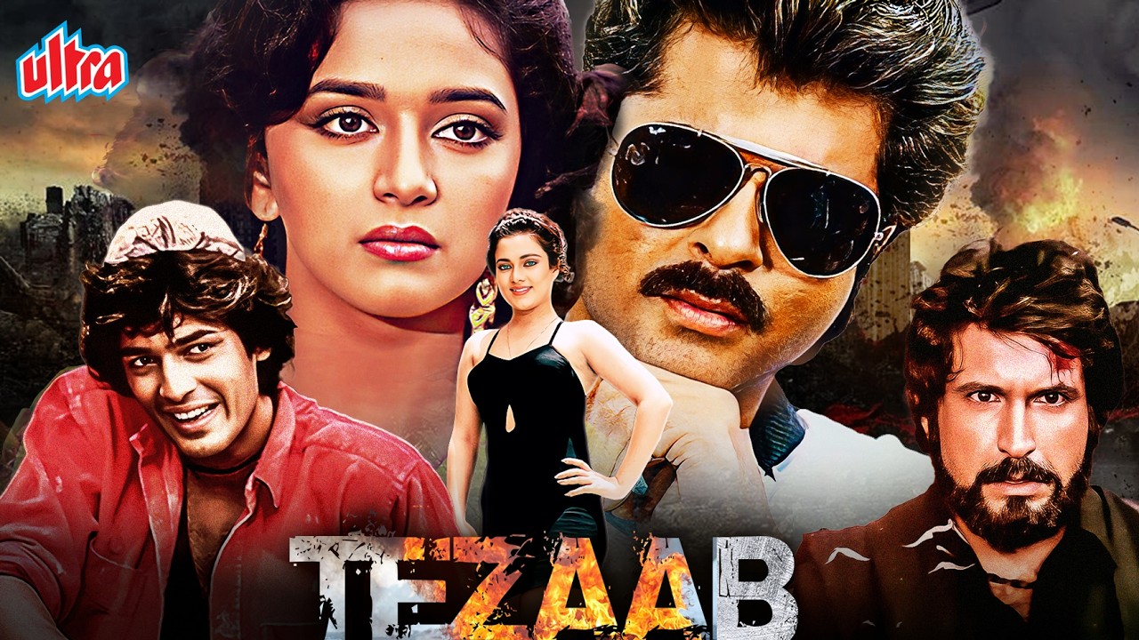 Tezaab (1980) - 80s Ki Superhit Hindi Action Movie - Anil Kapoor, Madhuri Dixit, Chunky Panday