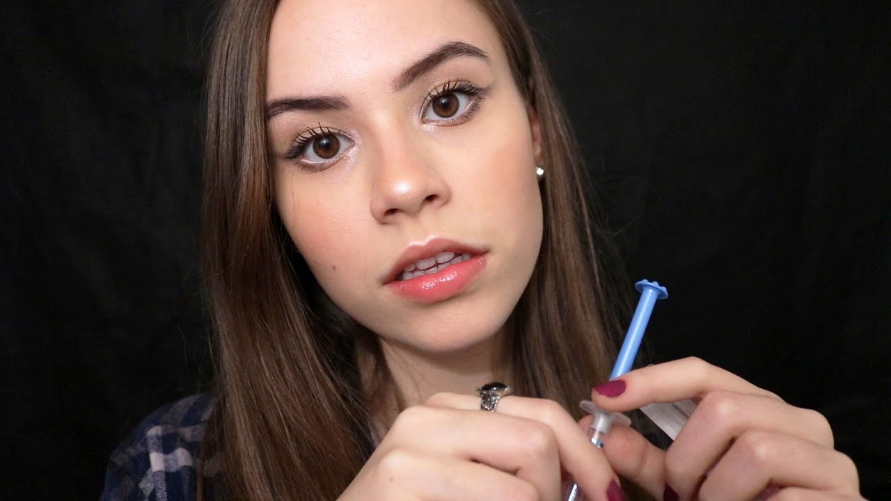 ASMR TE COLOCANDO PIERCING (PERSONAL ATTENTION, SUSSURROS, PL&Aacute;STICO, TAMPINHAS, ETC)