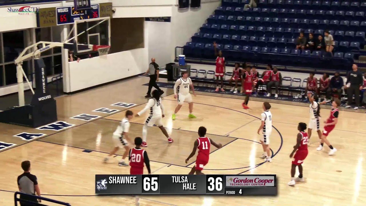 SHS Boys Basketball 2025 vs Tulsa Hale - Shawnee, Oklahoma sports provided by ShawneeCTV