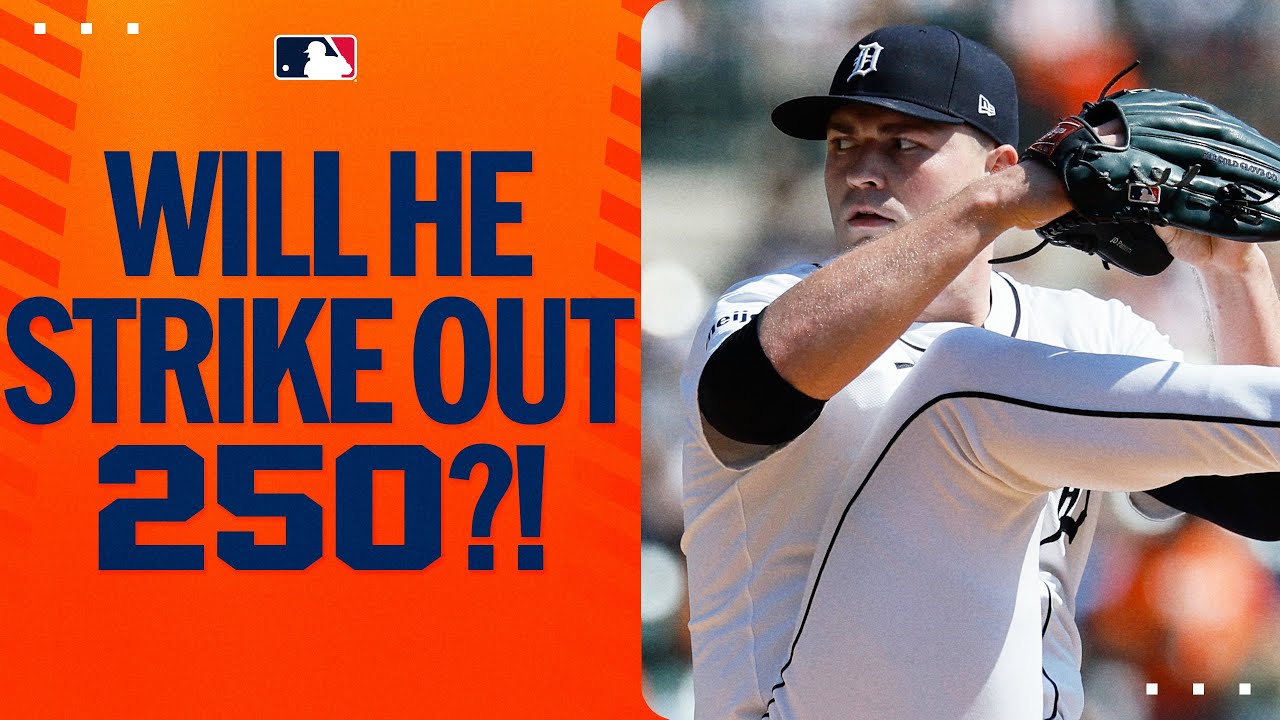Tarik Skubal reaches a new career high in strikeouts after notching STRIKEOUT NO. 229! 😳