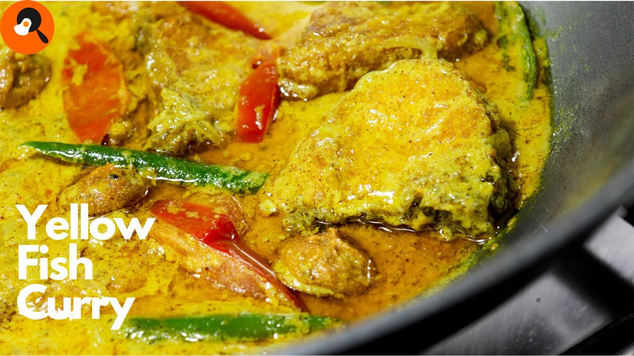 Yellow Fish Curry | Indian Fish Curry Recipe | Bengali Fish Curry with Mustard