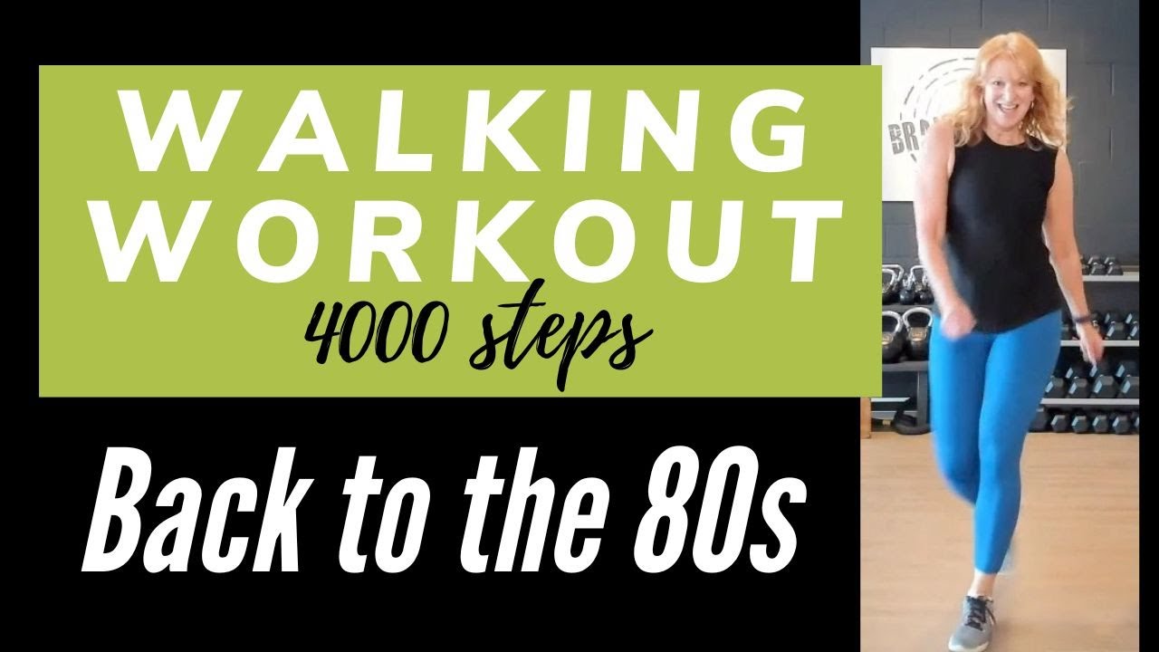 Back to the 80's Walking Workout | 30 min Walking Exercise for 4000 steps
