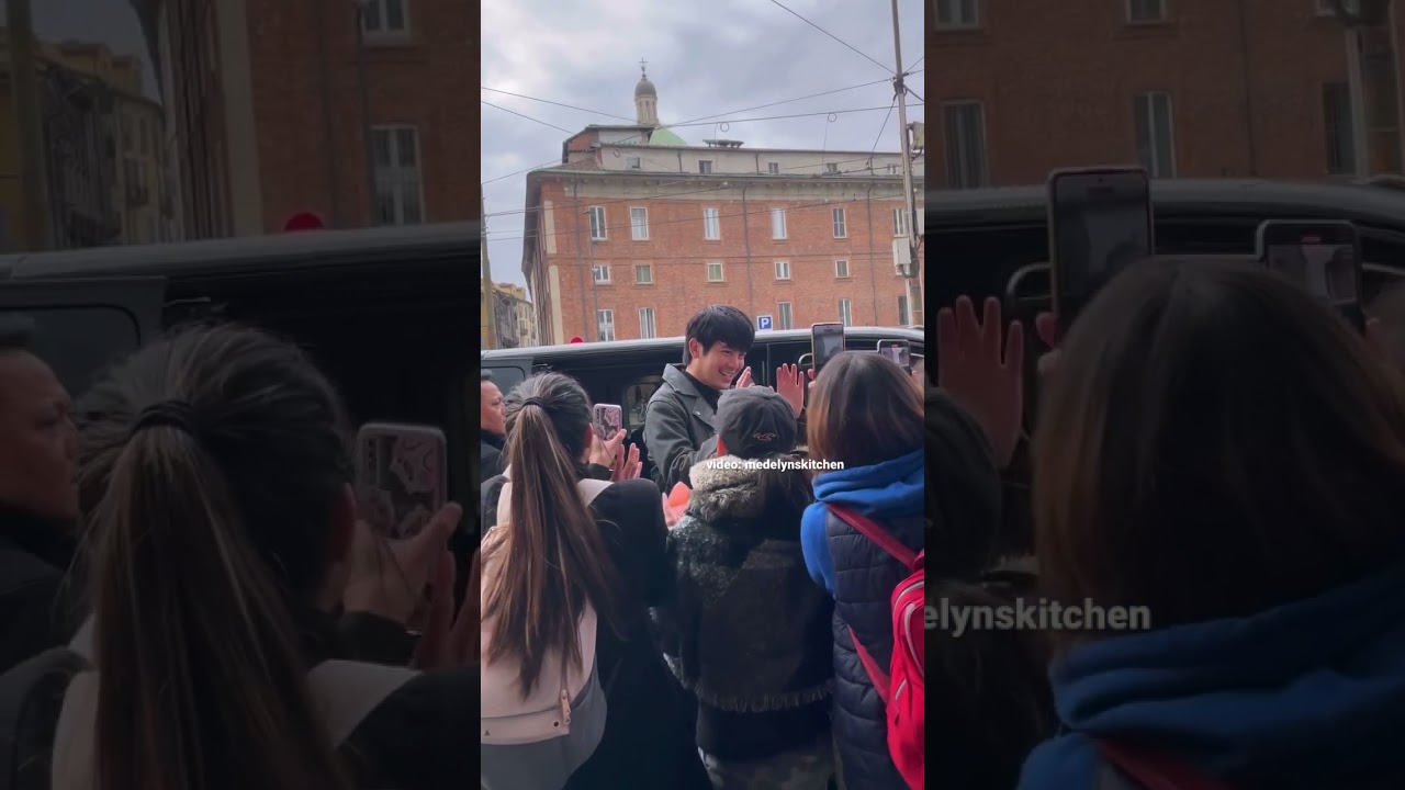 Joshua Garcia in Milan😍❤️ 