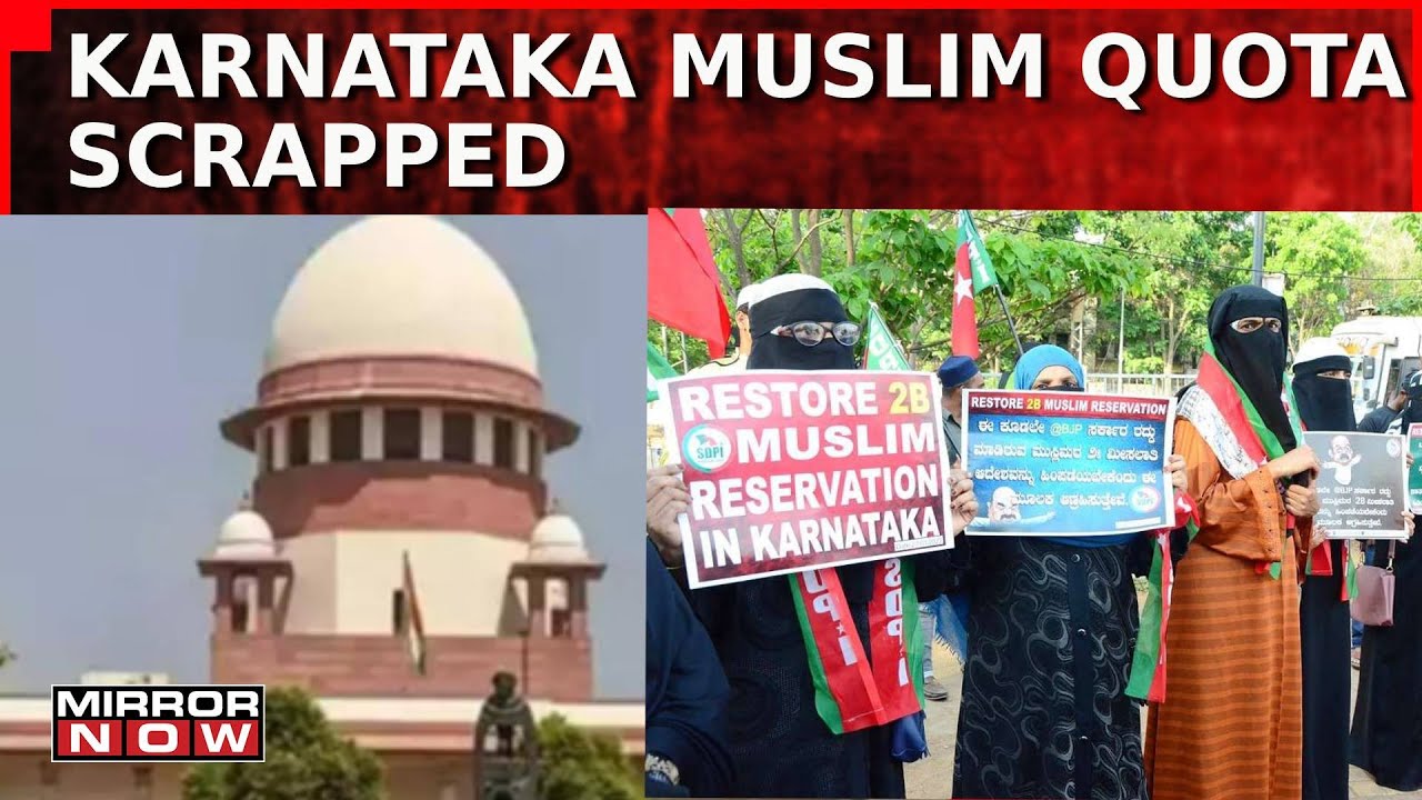 Karnataka Muslim Quota Row | SC Questions Govt's 
