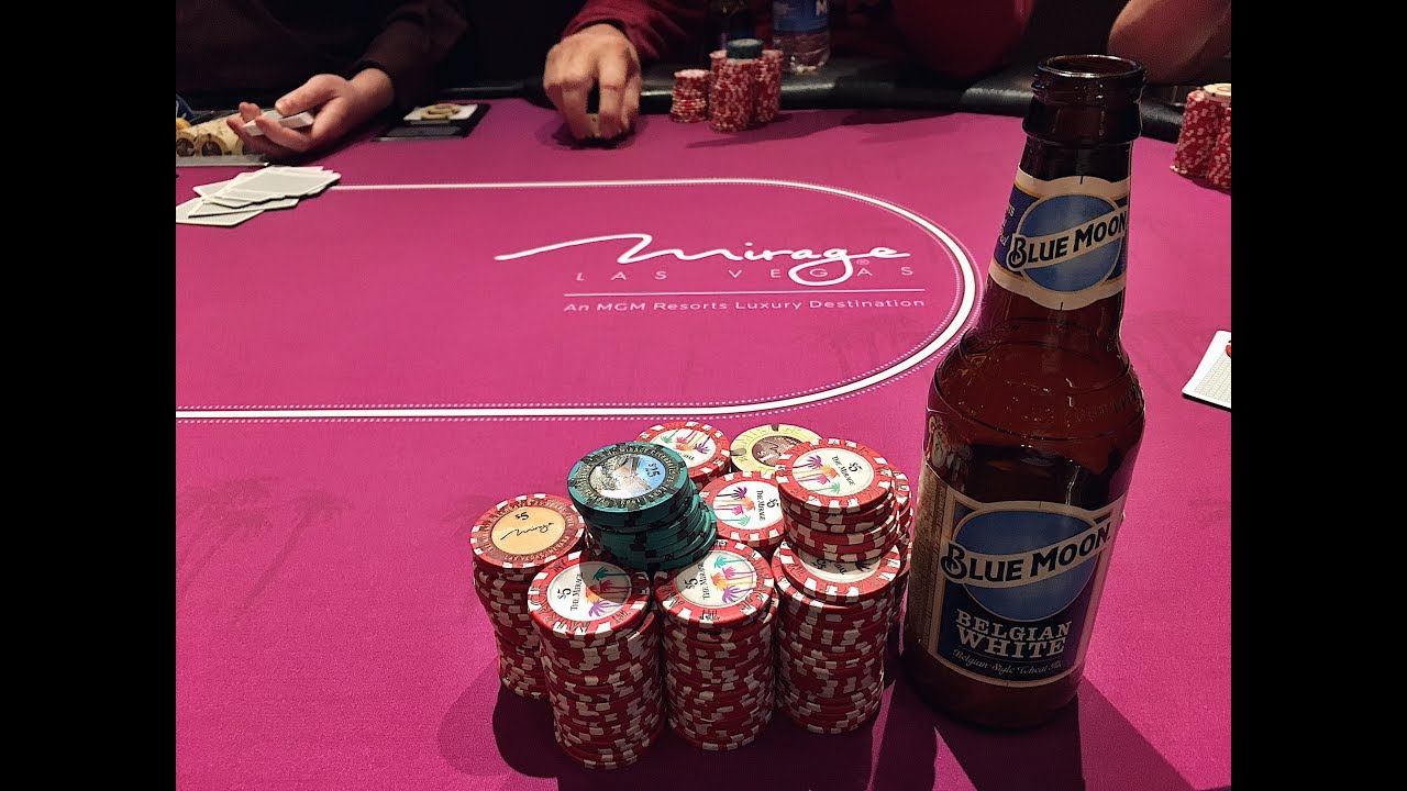 Super Fun Poker and Many Beers at the Mirage