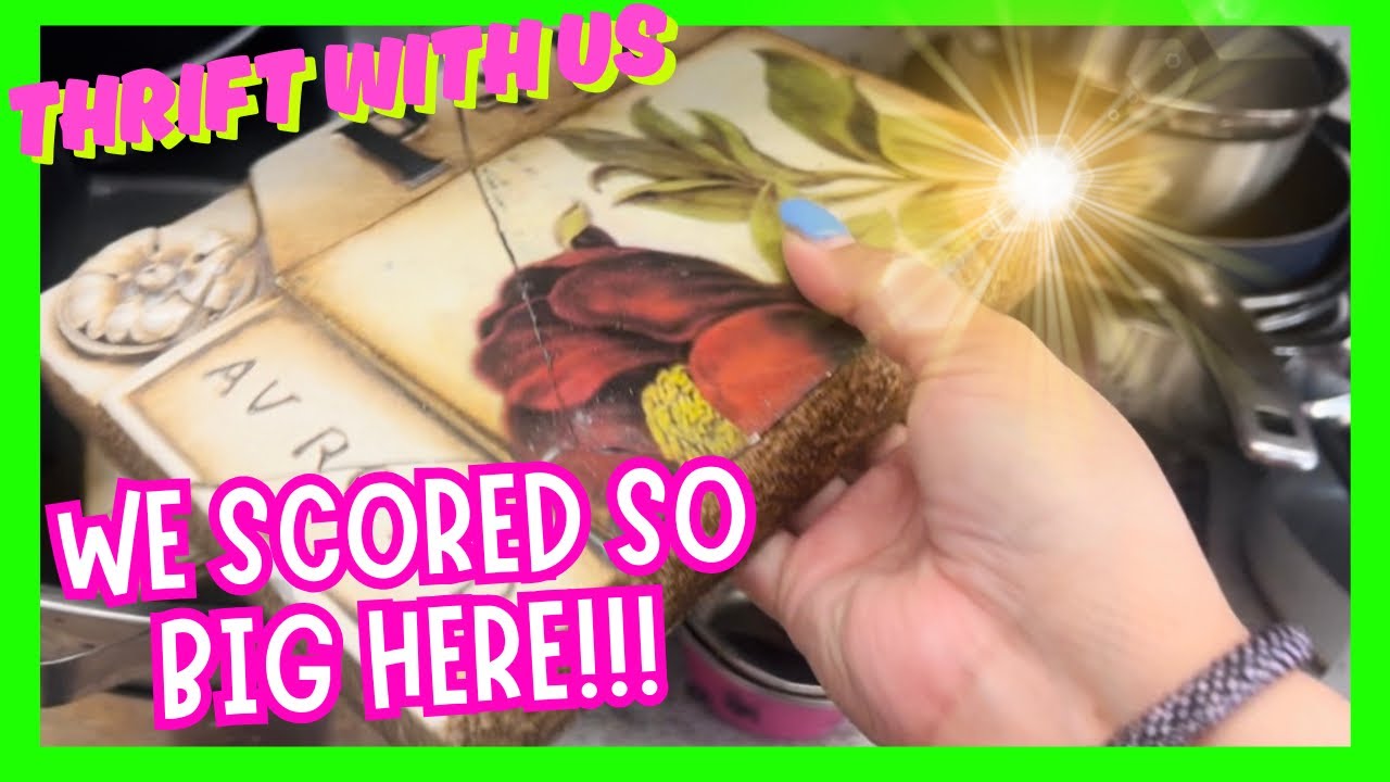 Back to back THRIFT SCORES in MIAMI! Shopping HAUL|RESELLING Home Décor for Profit|NIKNAX & ETSY