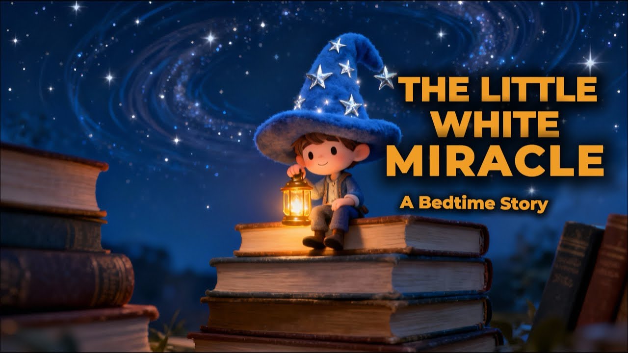 The Little White Miracle: Kitten's First Snow ❄️ Bedtime Story for Kids