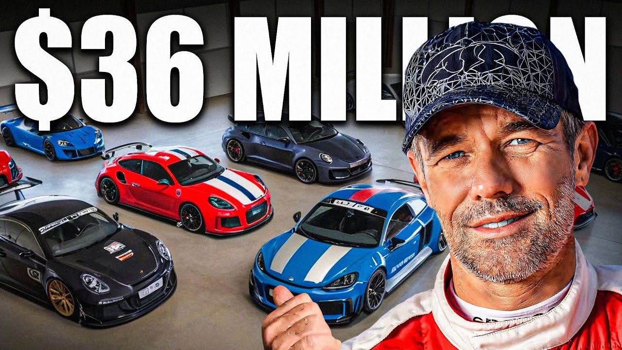 WRC Hero Sebastian Loeb Owns Some AMAZING Cars!! Even an F1 Red Bull Car!!