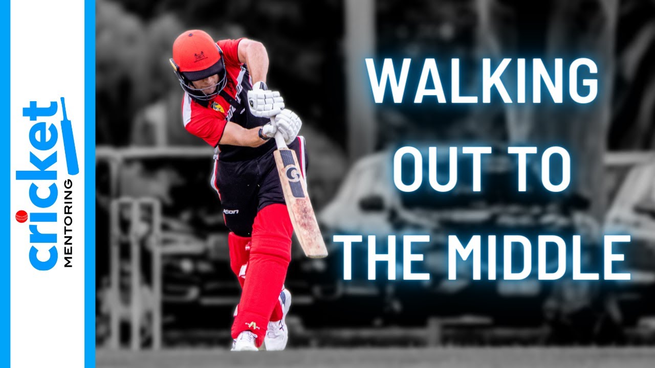 WALKING OUT TO BAT AFTER A WICKET FALLS | Cricket Coaching