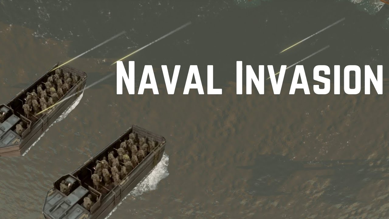Operation Blueberry Skedaddle - Foxhole Naval Warfare Invasion