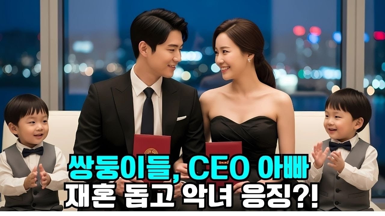 쌍둥이 아기들, CEO 아빠의 재혼을 도와주고 엄마 대신 악녀를 응징했다 !
