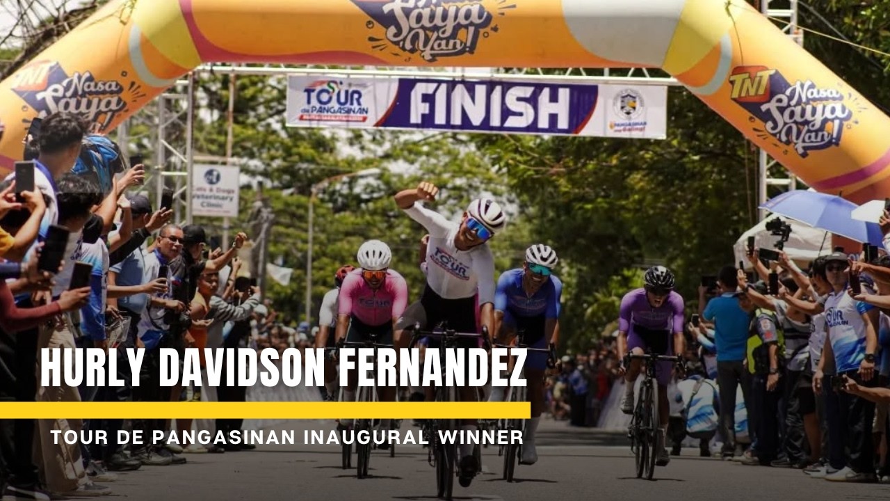 Tour de Pangasinan Inaugural Winner is a Workers Son