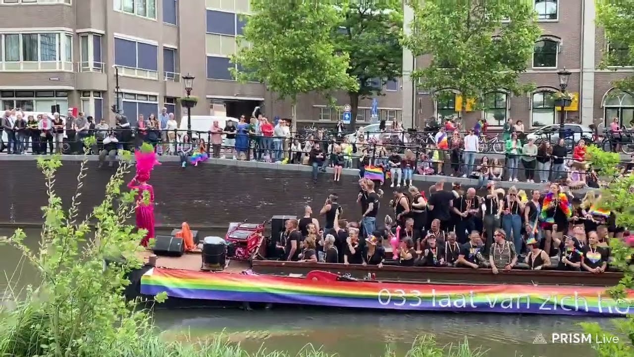 🔴 Utrecht Pride | Boat Parade #003