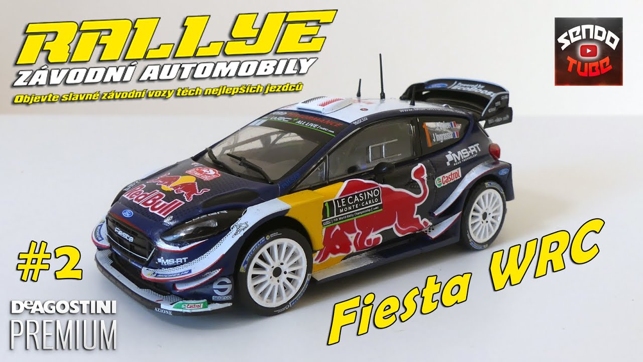 #2 - Ford Fiesta WRC - Deagostini Rallye seria - 1/43