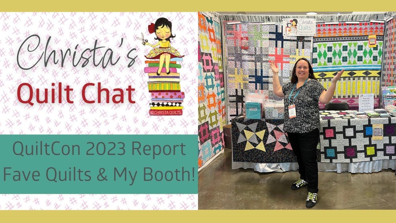 QuiltCon 2023 Show Report: 50 Modern Quilts Plus My Vendor Booth!