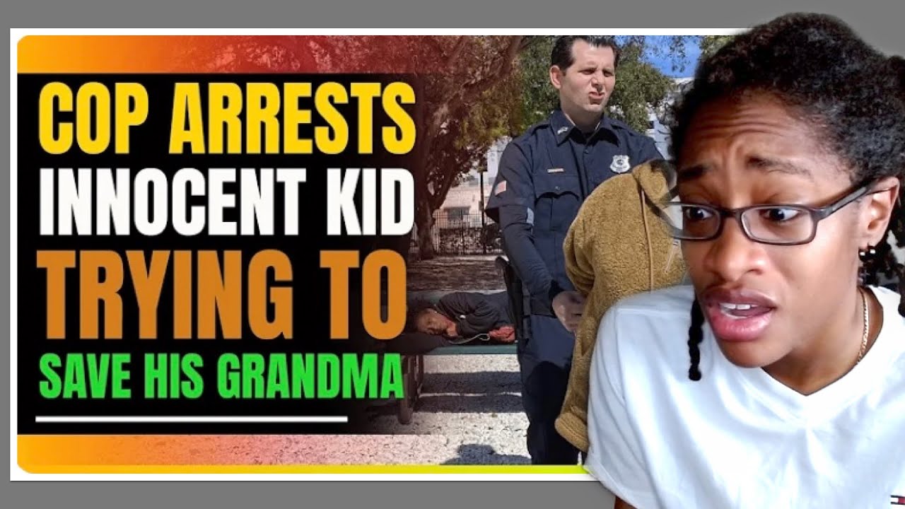 Cop Arrest Innocent Kid Trying To Save His Grandma | SoulSnack Reaction