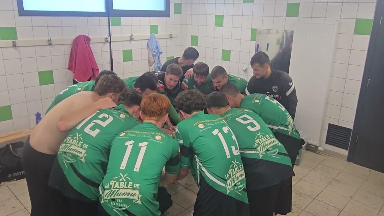 Les vestiaires de l’équipe A après la victoire 2-0 face à l’US Trémel - [12/10/25]
