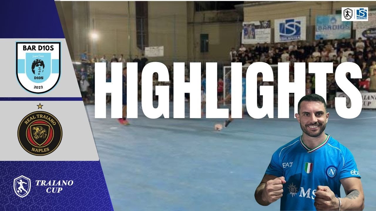 BAR D10S-REAL TRAIANO HIGHLIGHTS 1 GIORNATA GIRONE A TRAIANO CUP 2024
