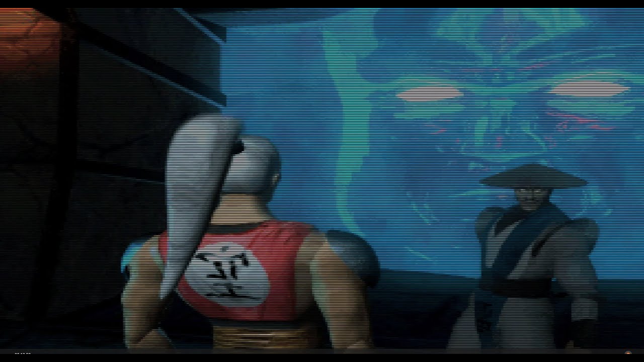 (mini granie) Mortal Kombat 4 Fujin cała gra + end