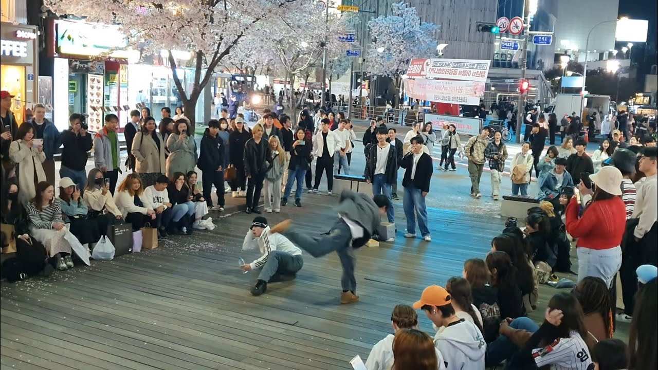 [STREET ARTIST] ONE OF. INTERACTIVE SINCHON BUSKING. 240407.