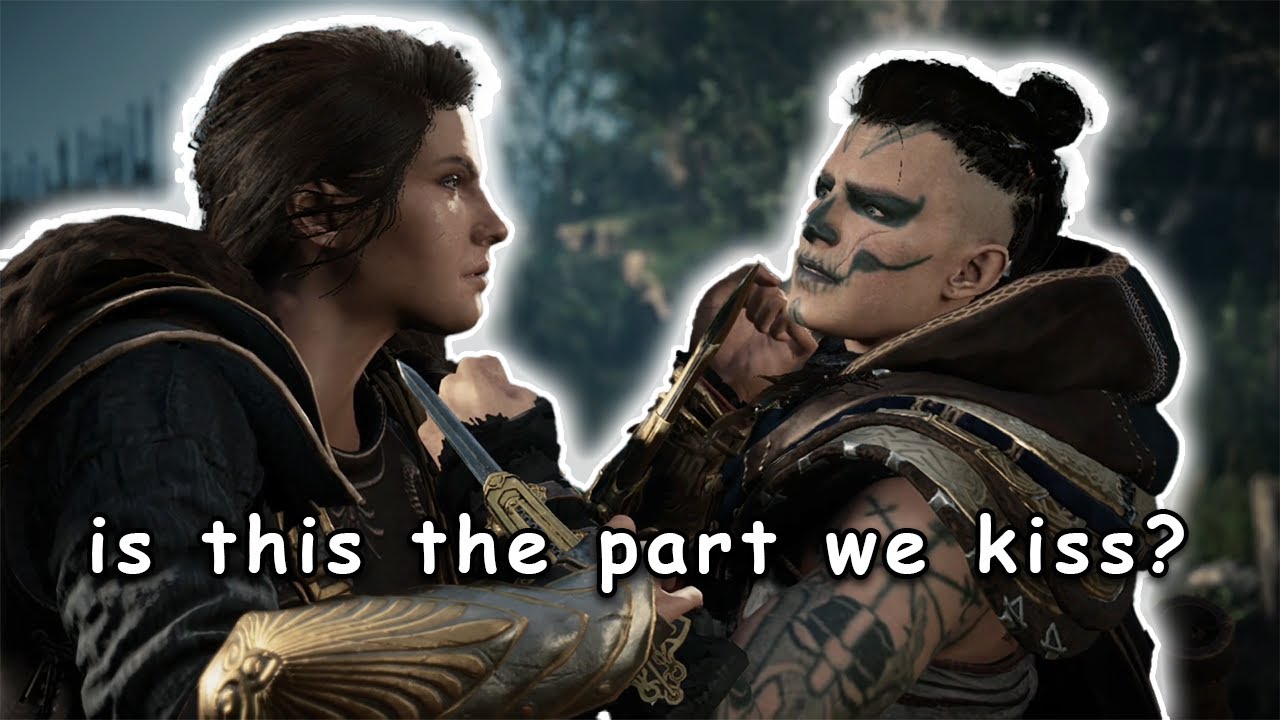 Kassandra and Eivor being historical best friends for 22 minutes 