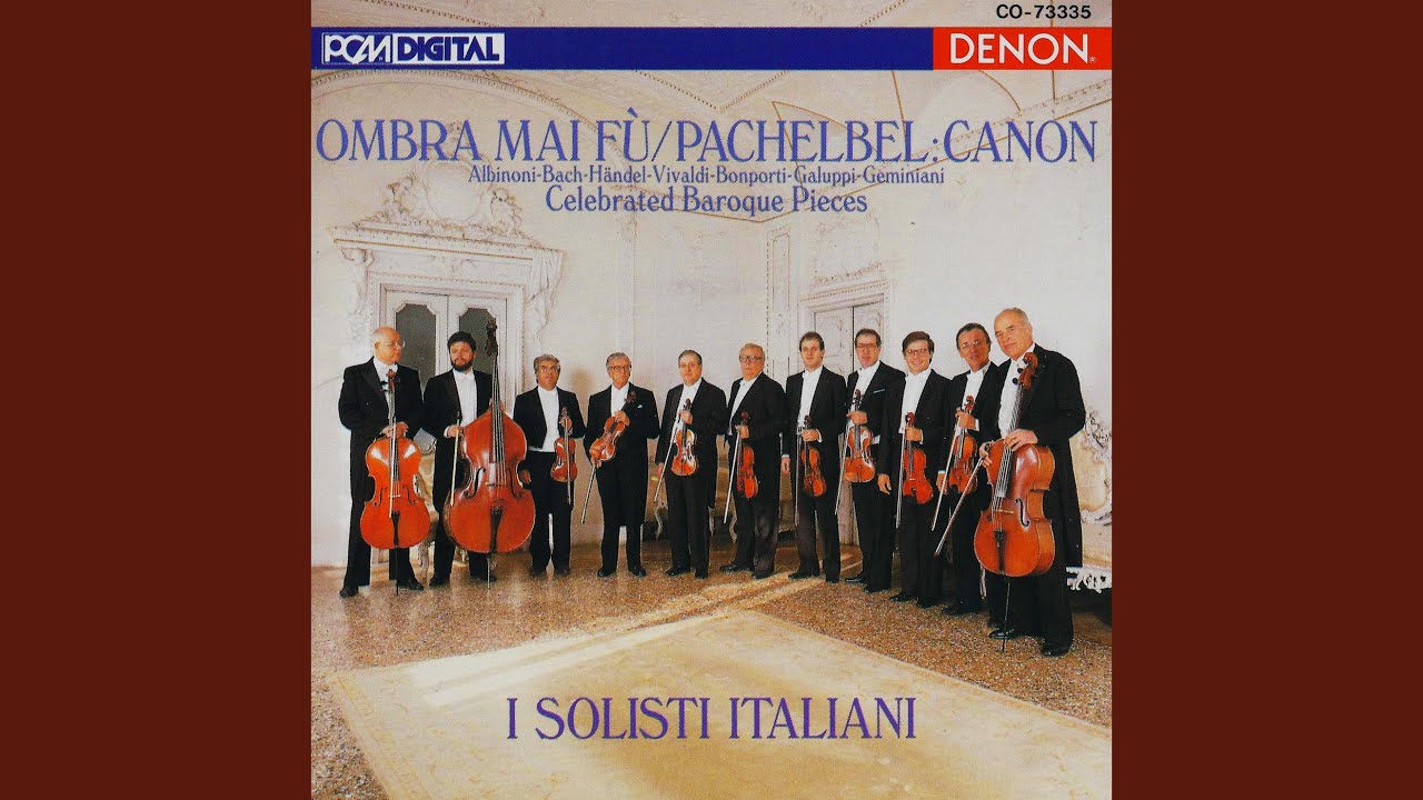 Concerto Grosso In D minor 