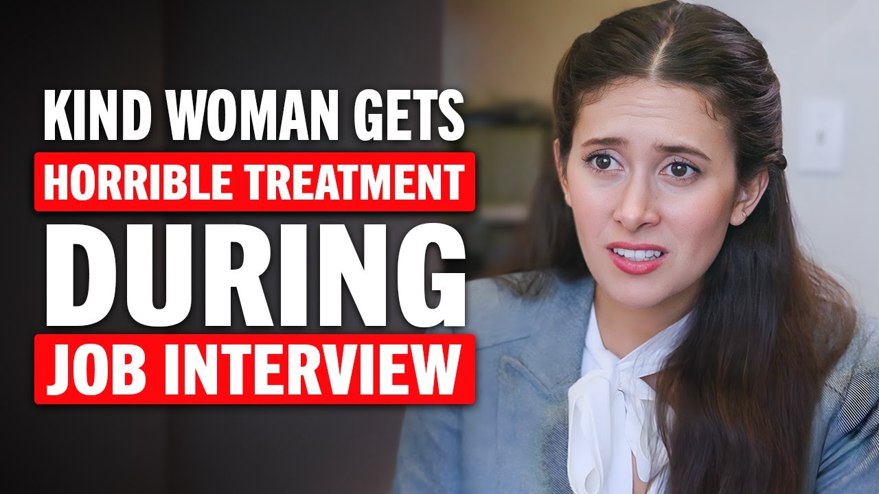 Kind Woman Faces Horrible Treatment During a Job Interview!