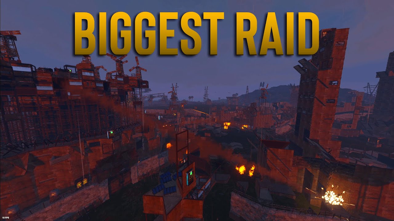 THE BIGGEST RAID IN RUST HISTORY | Vital 2X EU Medium