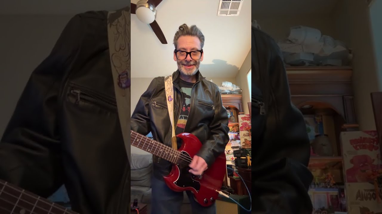 Larry Soulcactus Monday’s Suck LS! Rock On🌵🎸 #shorts #like #subscribe #guitar #music