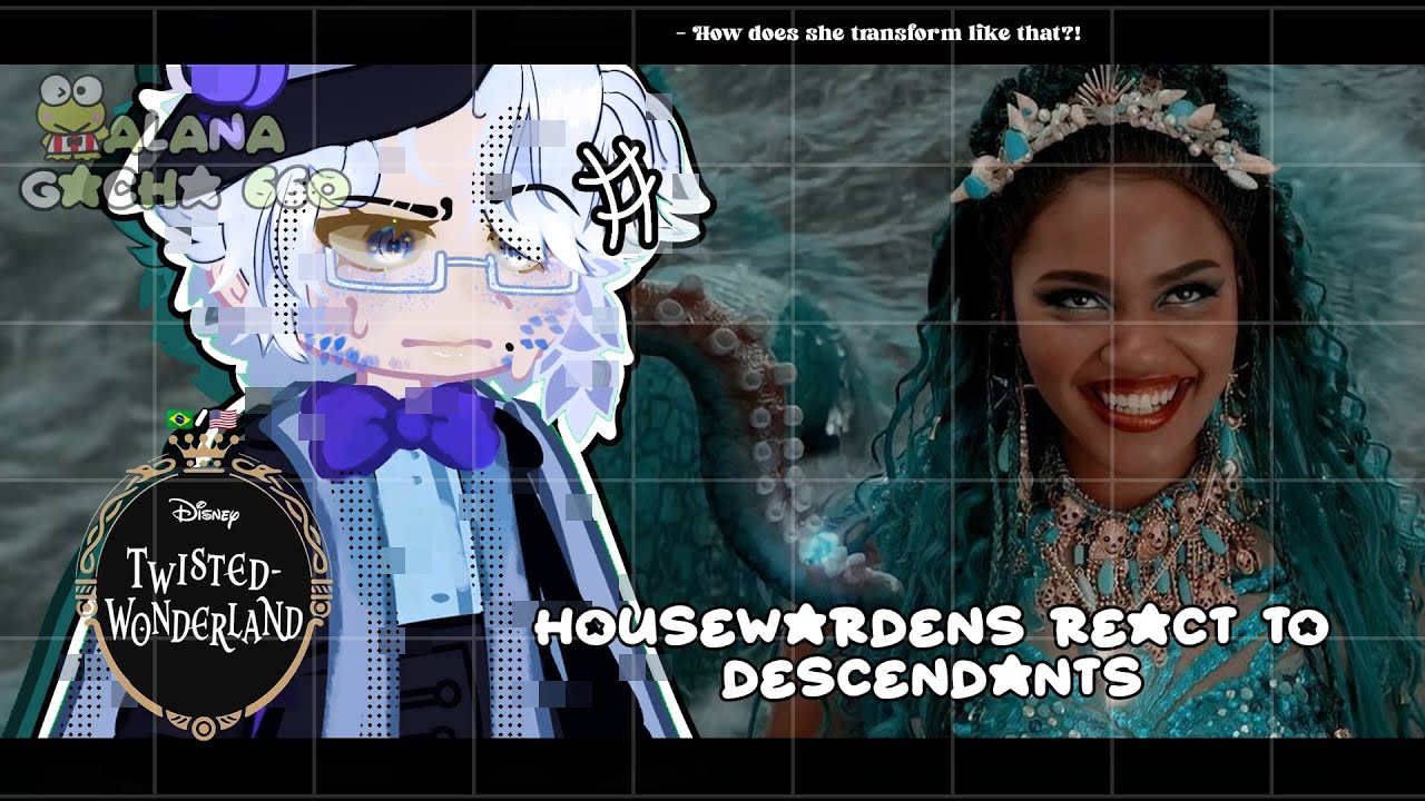 •|Twisted Wonderland (Housewardens) React to Descendants|• GACHA CLUB 🇧🇷/🇺🇸