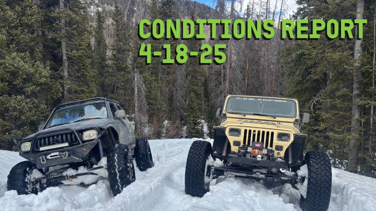 Colorado Trails I Conditions Report I Halfmoon I Lost Canyon I Mineral Basin