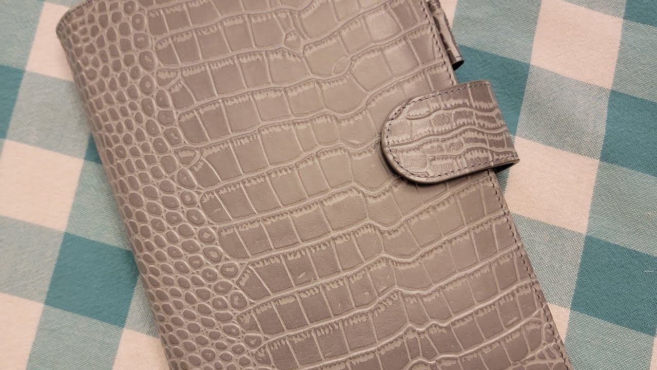 Gray Croc Moterm and A5 Midori notebook review and how I'm using them!