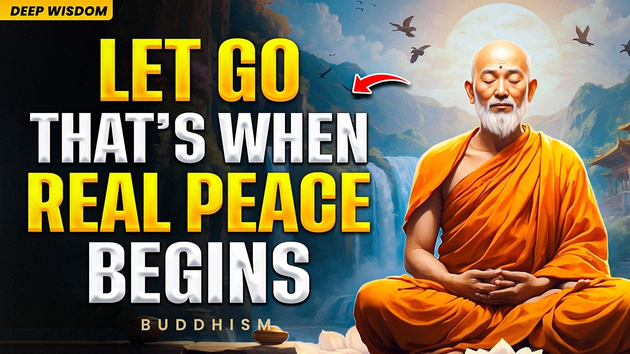 LET GO &mdash; THAT&rsquo;S WHEN REAL PEACE BEGINS | Buddhist Philosophy
