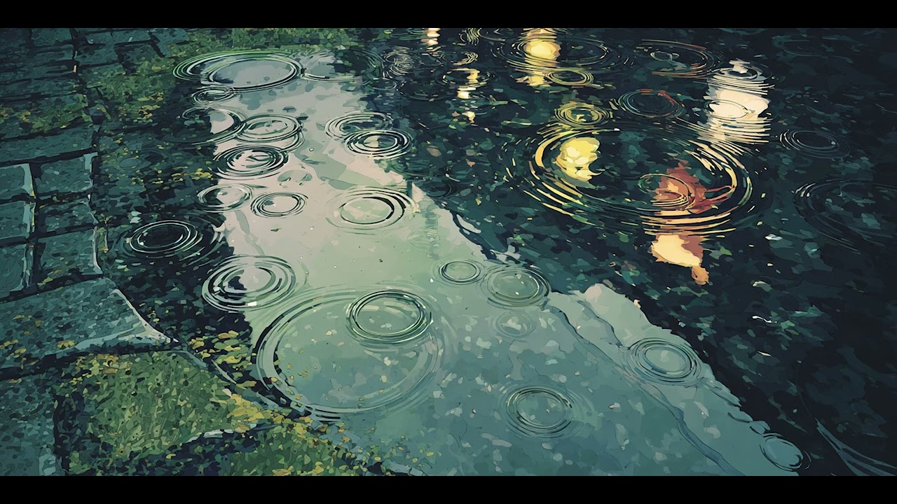 Rain on Concrete Lofi | Calm Beats for Focus, Study & Rainy Nights